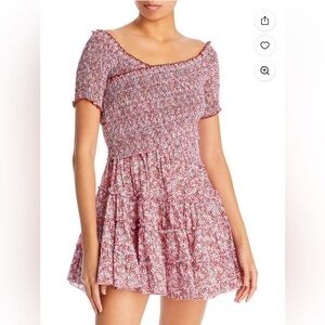 Poupette St Barth Soledad Smocked dress size S